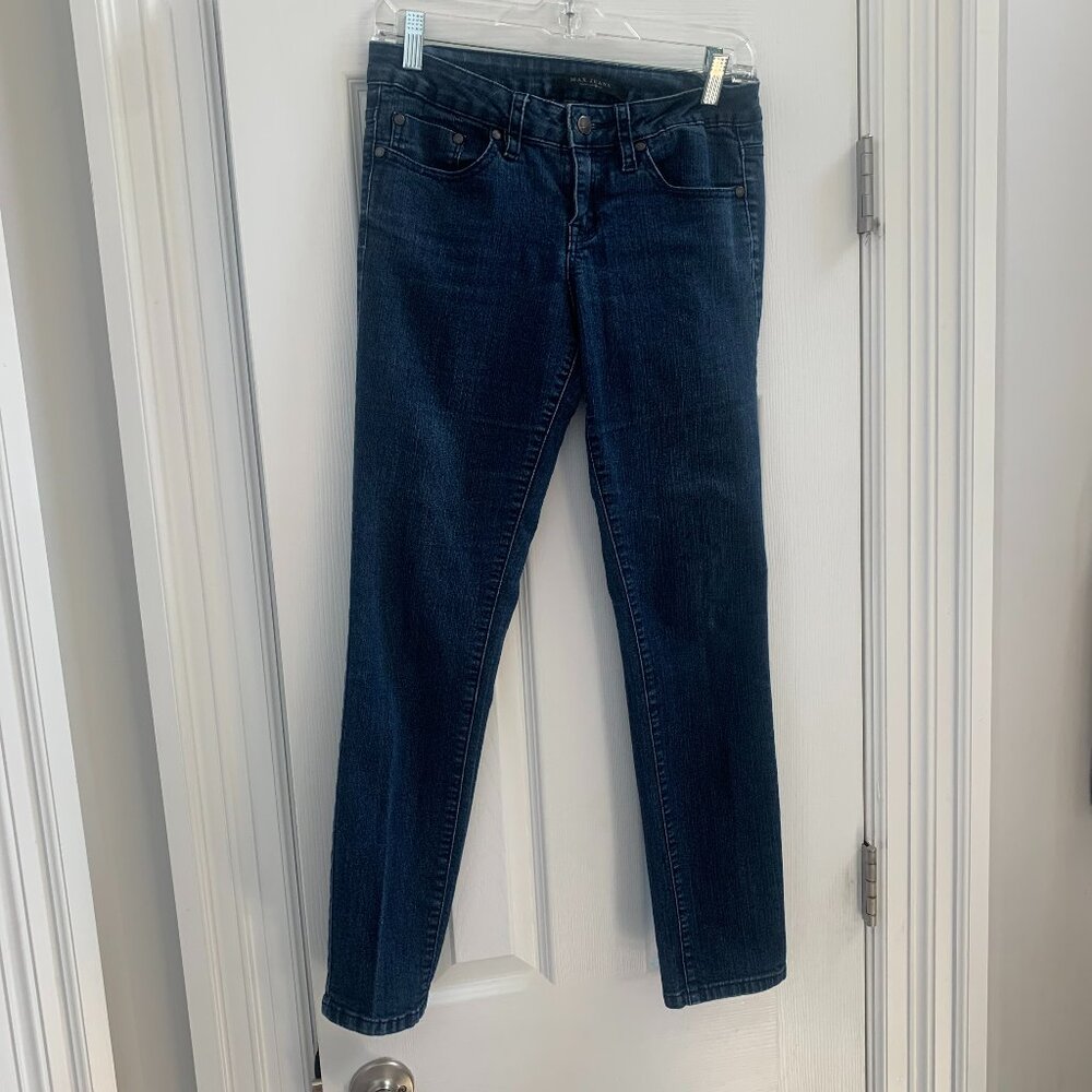 Max Jeans by Max Studio Size 4 Straight Leg